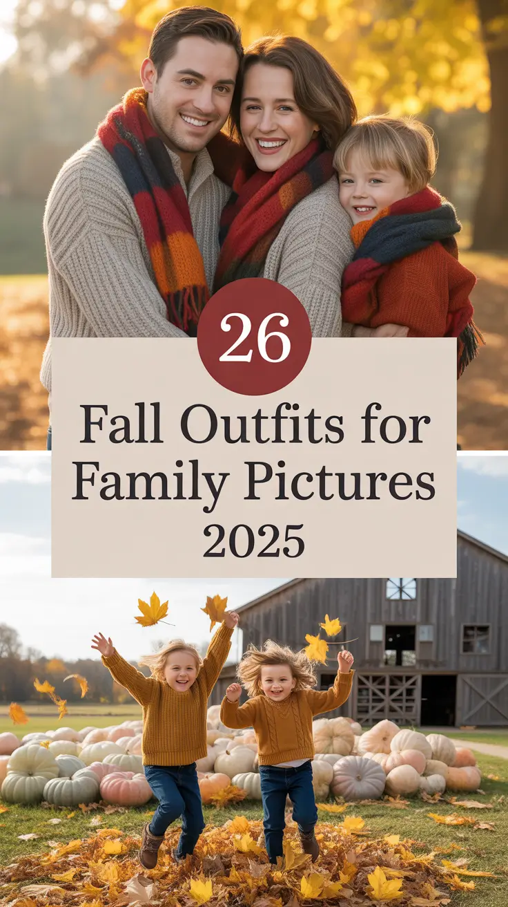 Fall Outfits for Family Pictures 2025: Stylish, Timeless & Real-Life Inspiration