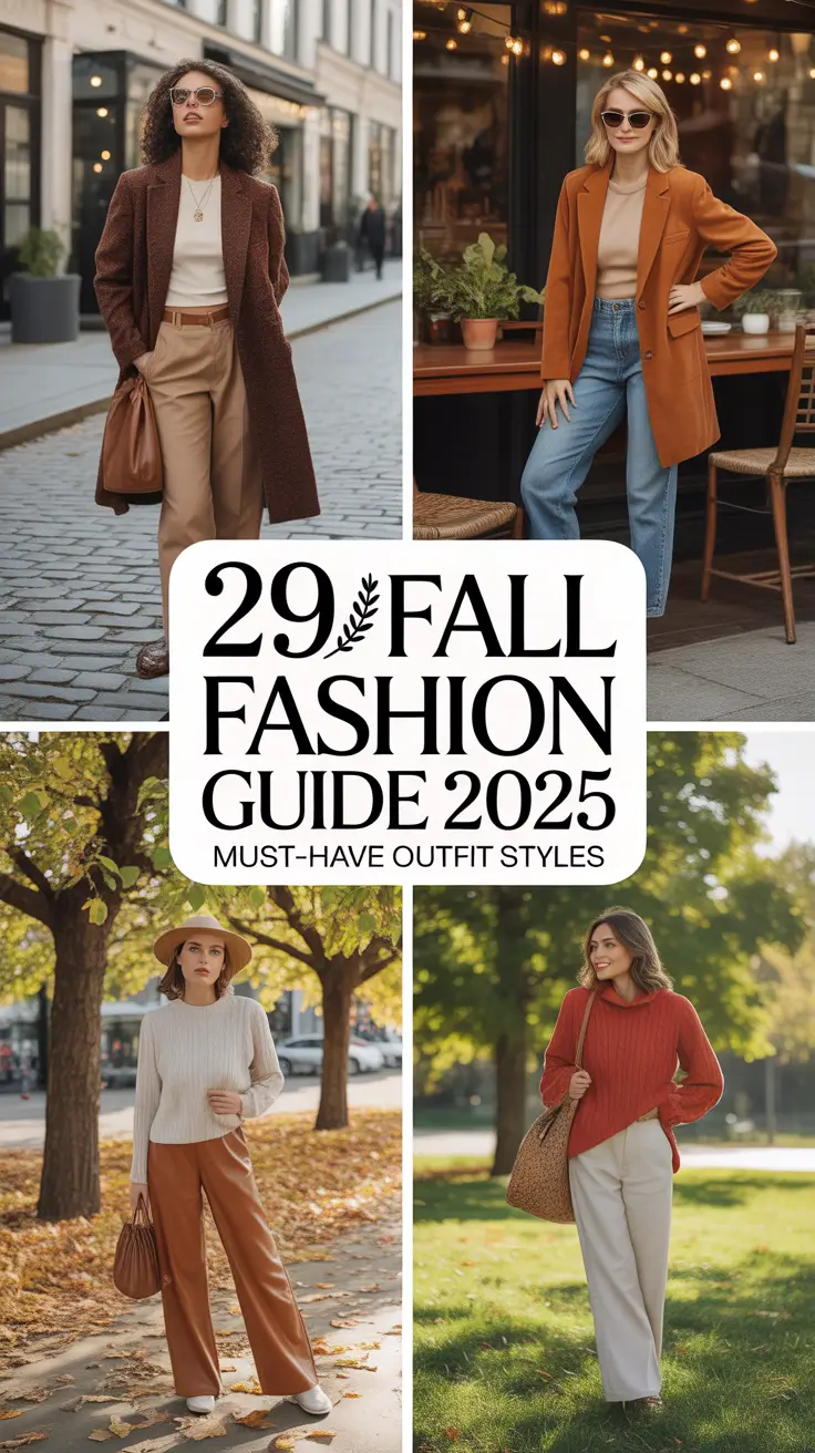 Fall Fashion Guide 2025: Must-Have Outfit Styles for Every Mood