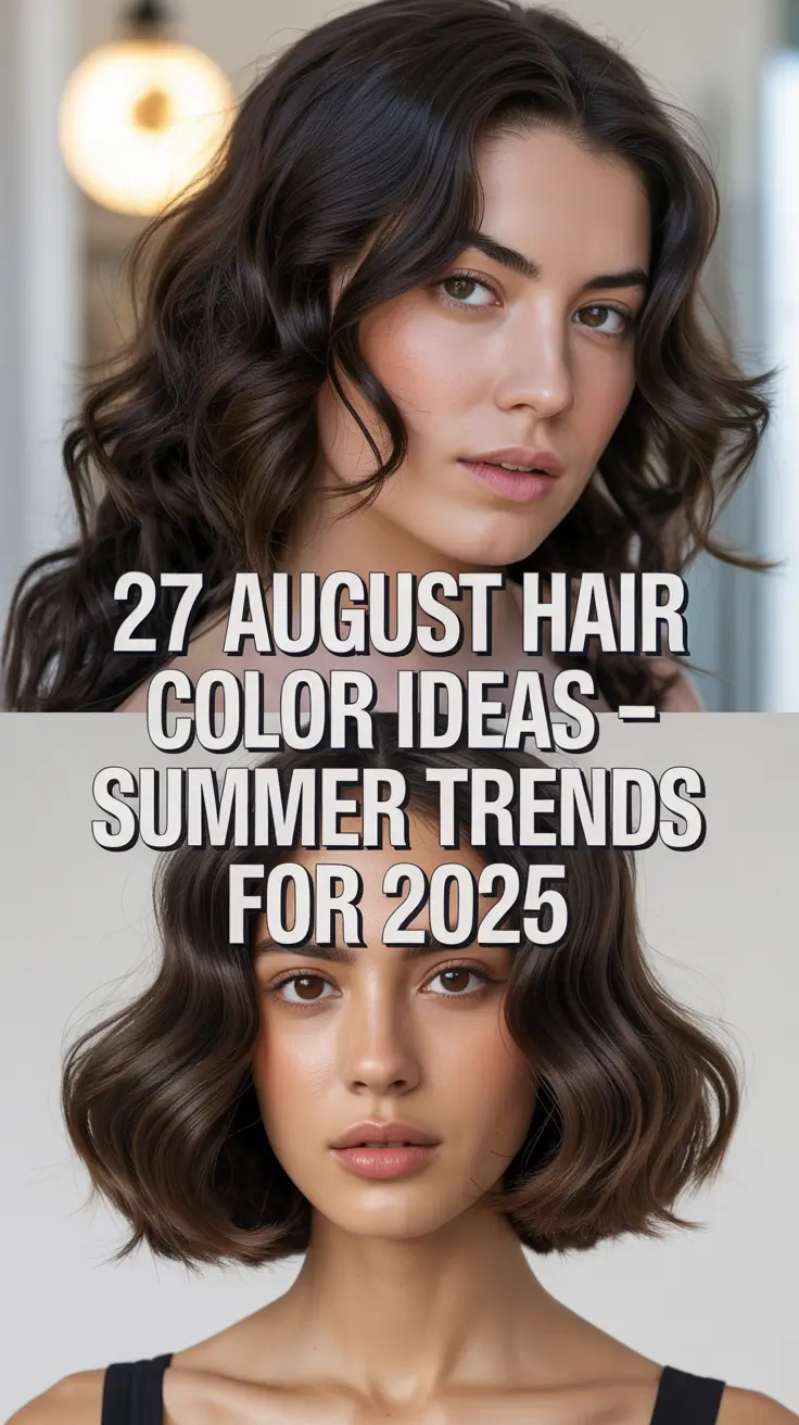 August Hair Color Ideas – Summer Trends for 2025 That Are Too Good to Skip