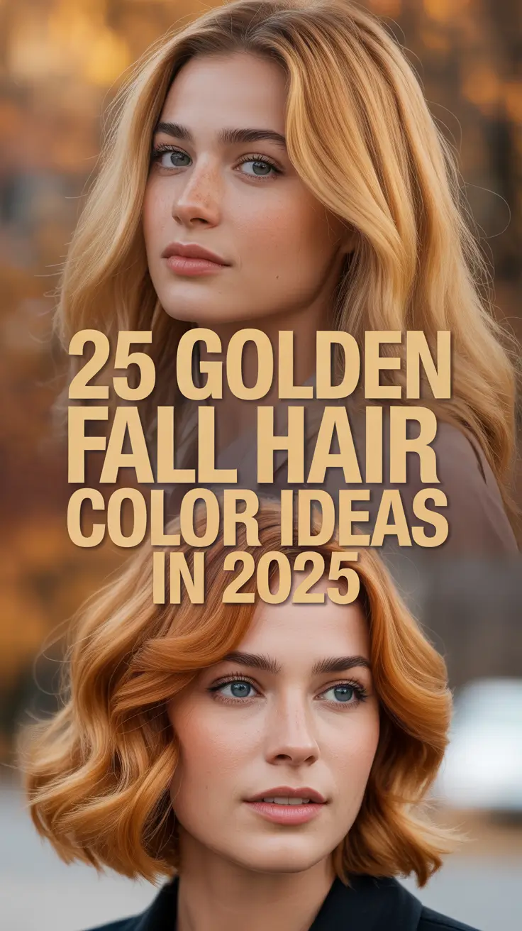 Golden Fall Hair Color Ideas in 2025: Trends for Brunettes, Blondes & More