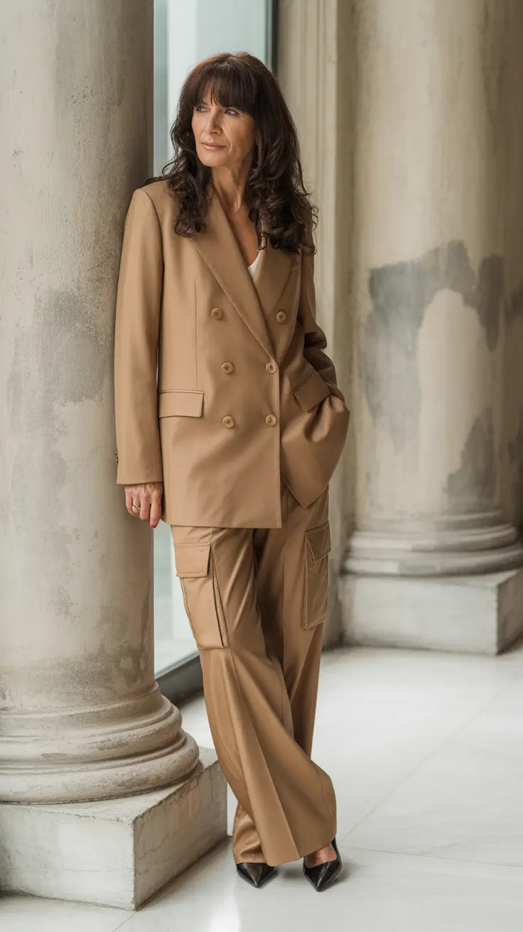 2025 fall outfits inspiration for women over 60 – Cargo Suit Reimagined