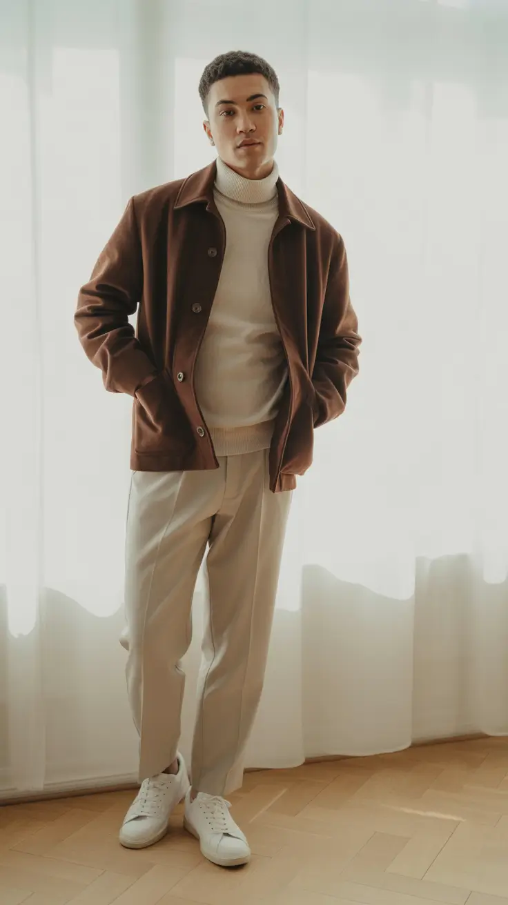 fall-business-casual-outfits-for-men-Earth-Tone-Understatement