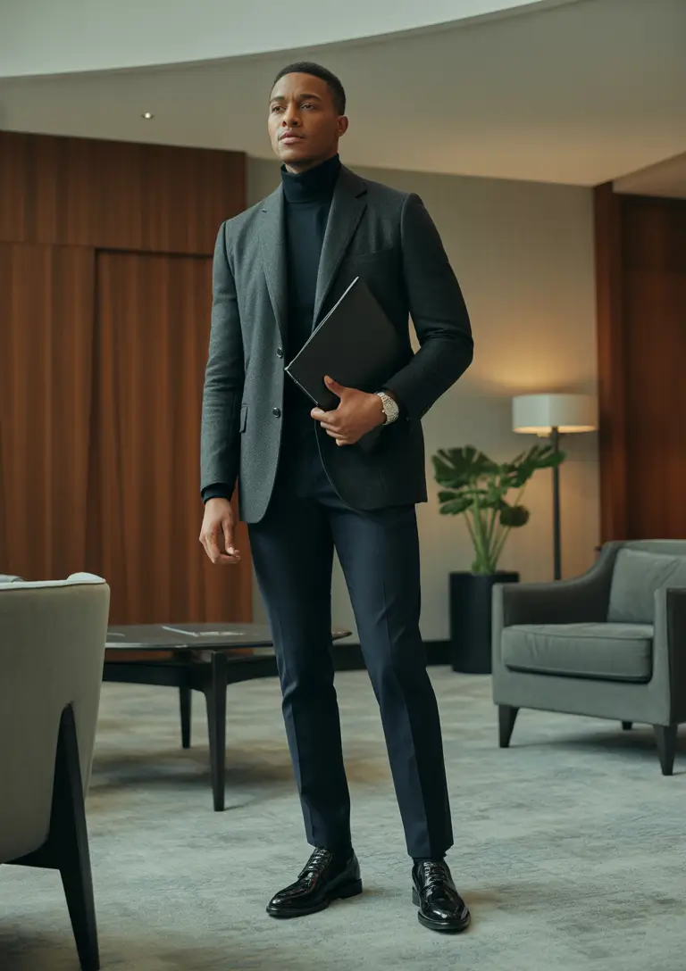 fall-business-casual-outfits-for-men-Power-Layers-in-Monochrome