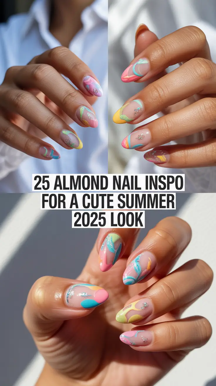 Almond Nail Inspo for a Cute Summer 2025 Look You’ll Want to Copy Instantly