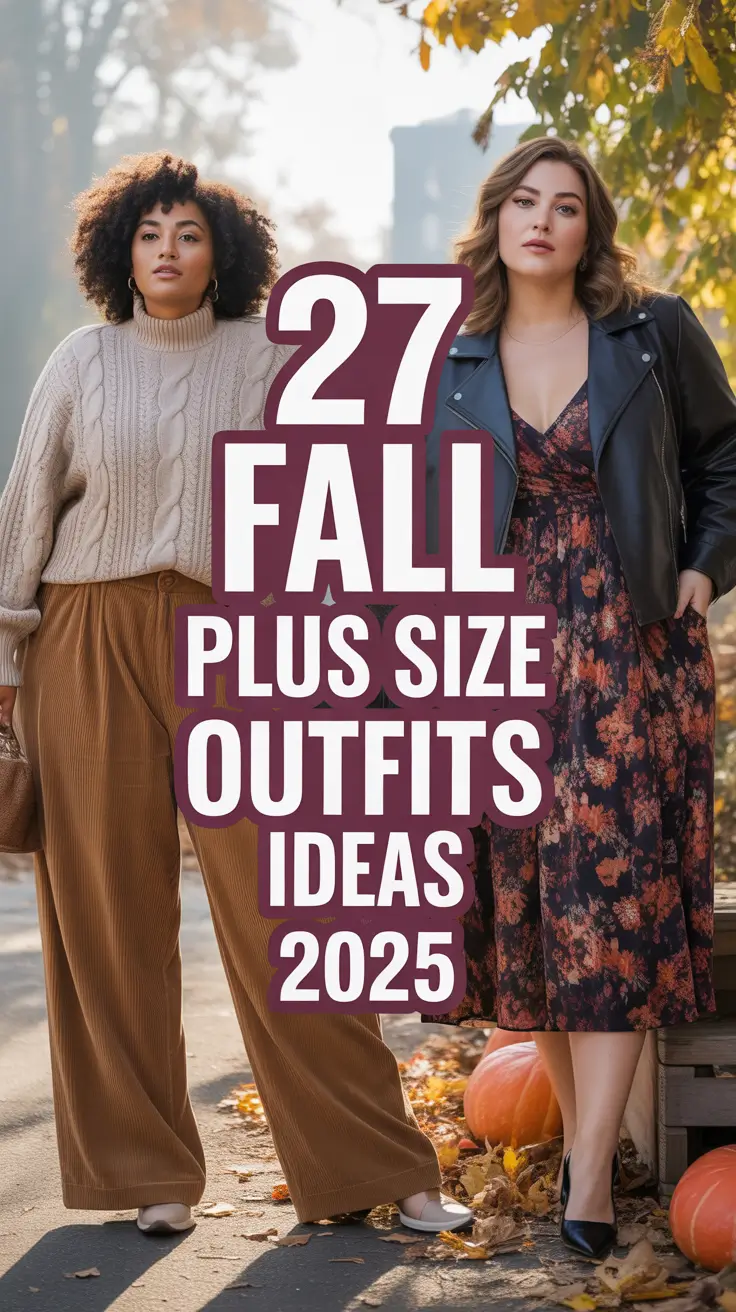 Fall Plus Size Outfits Ideas 2025: Trendy & Cozy Looks for Women of All Styles