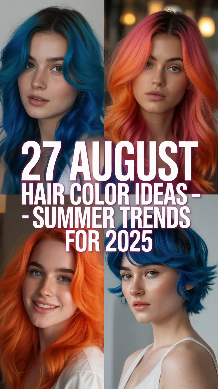 August Hair Color Ideas – Summer Trends for 2025 That Are Too Good to Skip
