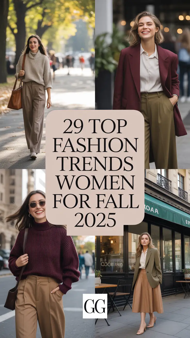 Top Fashion Trends Women for Fall 2025: Street Style Looks from 20s to 60s