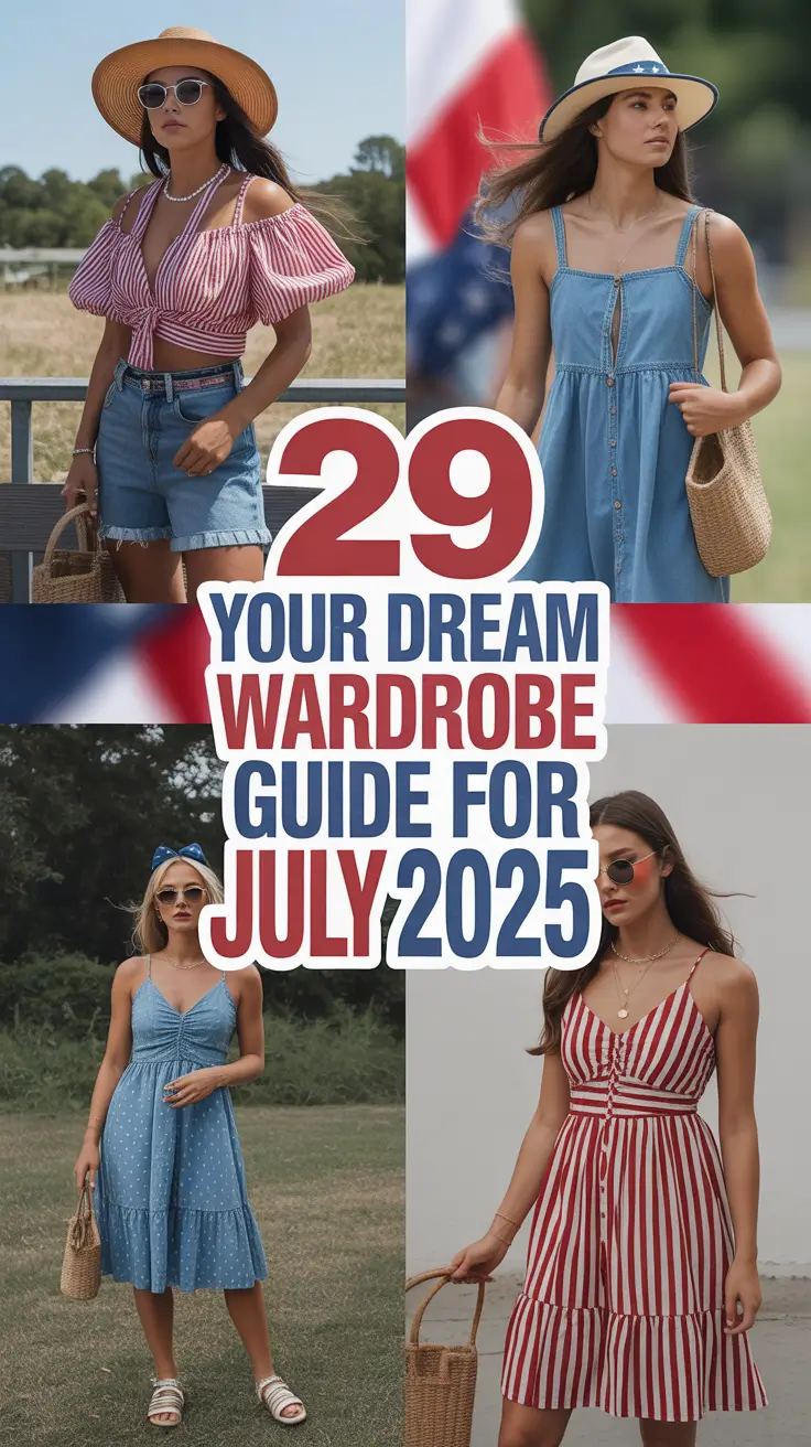Your Dream Wardrobe Guide for July 2025: Capsule Outfits for Every Occasion