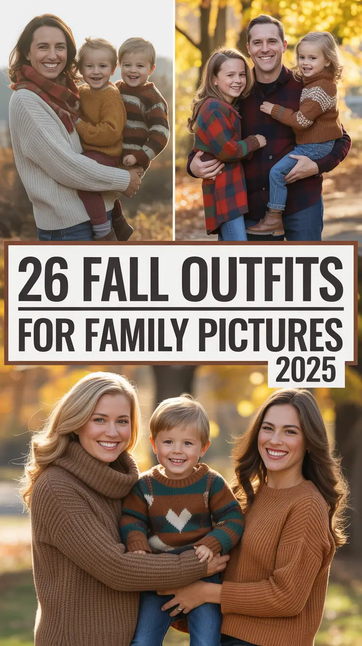 Fall Outfits for Family Pictures 2025: Stylish, Timeless & Real-Life Inspiration