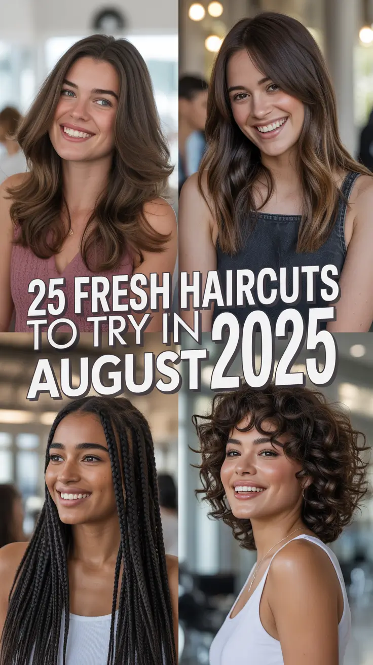 Fresh Haircuts to Try in August 2025: Inspo for Women’s Looks That Are Anything but Basic
