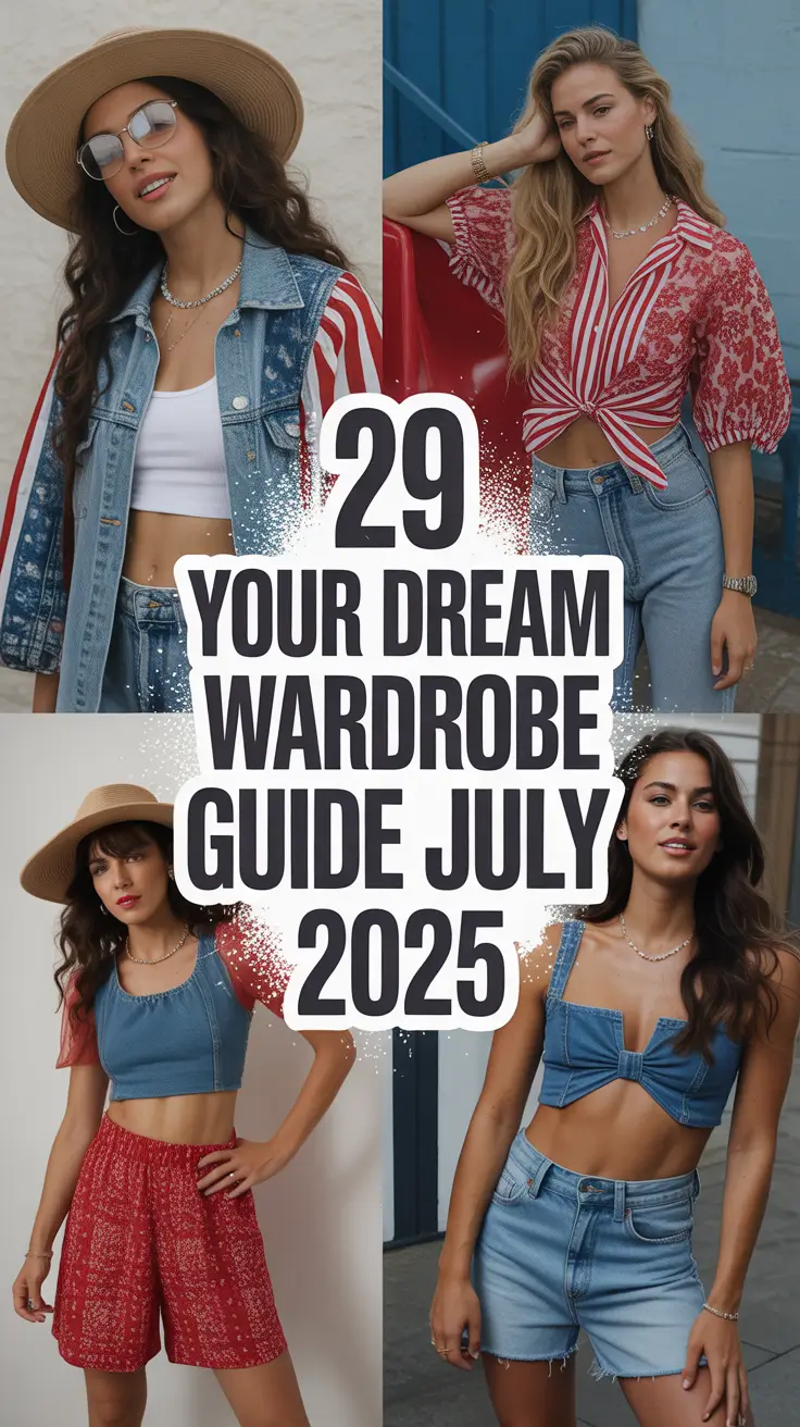 Your Dream Wardrobe Guide for July 2025: Capsule Outfits for Every Occasion