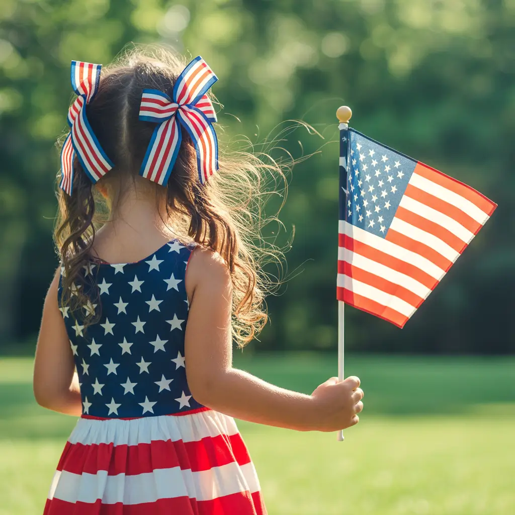 4th of July 2025 Hair Inspo for Every Style Stars, Stripes & Toddler Twirls