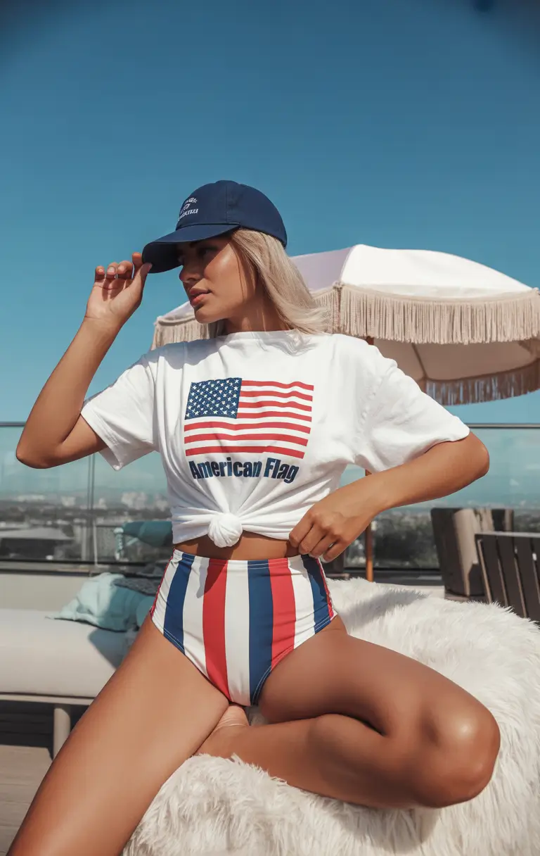 4th of July 2025 Outfits Easy & Cute ideas Stars, Stripes & Summer Poolside Energy