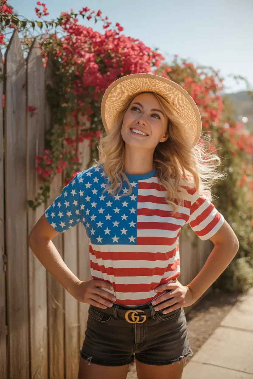 4th of July 2025 Outfits Easy & Cute ideas Stars, Stripes & Summer Gucci Vibes