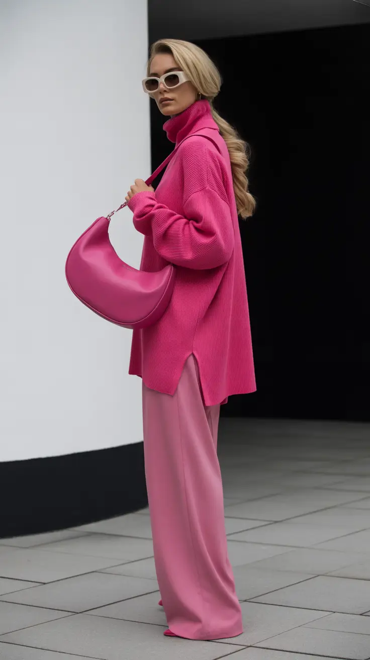 Autumn outfits 2025 Barbiecore Goes Luxe & Cozy