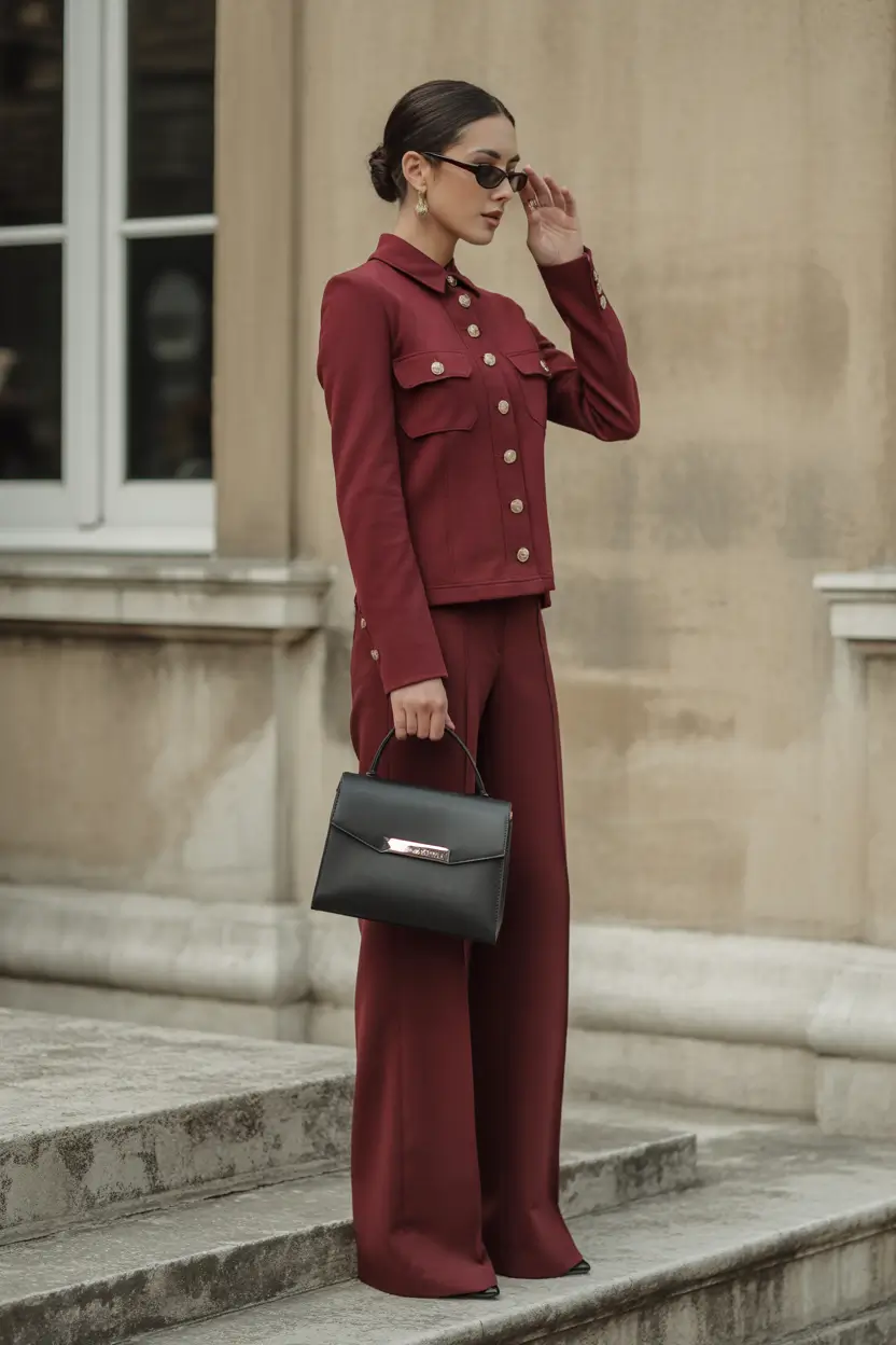 fall business casual outfits Monochrome Power Dressing, But Make It Fall