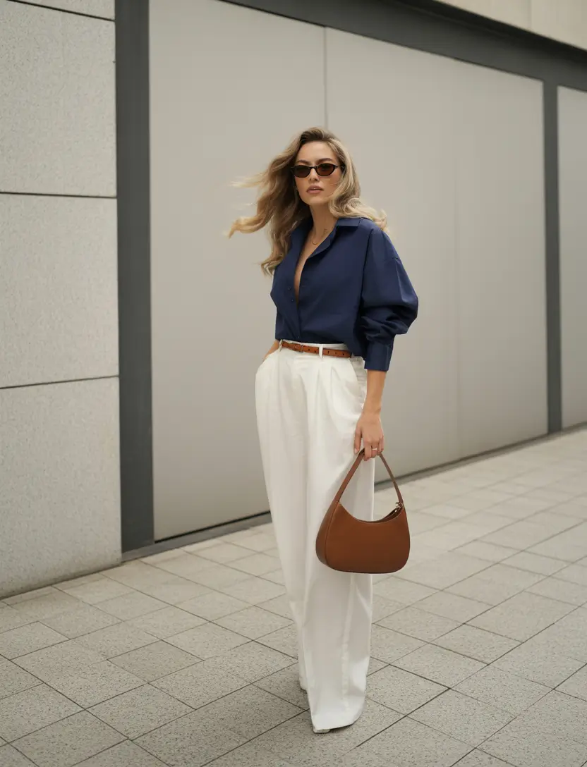 fall-business-casual-outfits-Modern-Minimalist