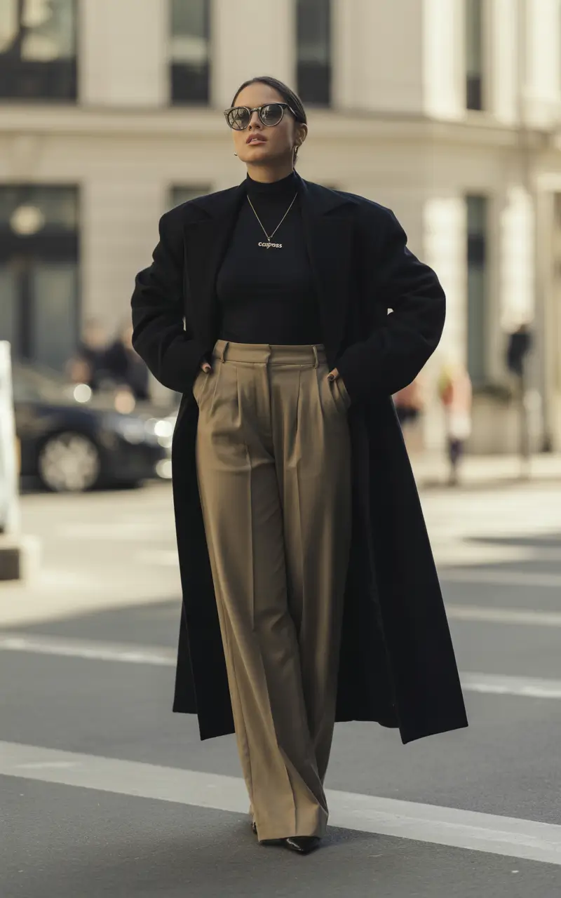 fall-business-casual-outfits-Dark-Academic-Layers