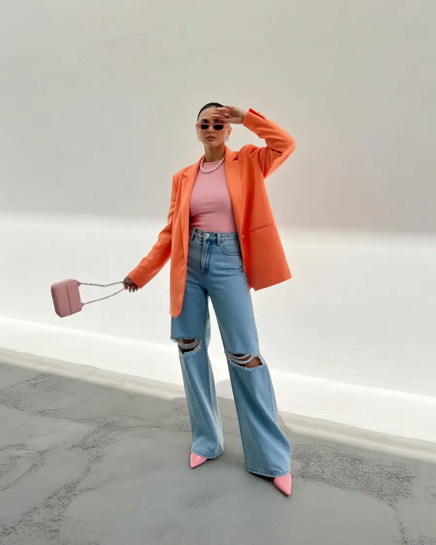 mom-outfits-for-fall-Playful-Power-Dressing-in-Candy-Tones