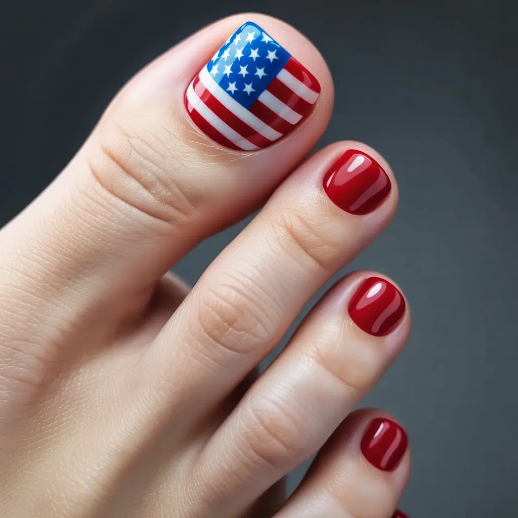 Cute July Toe Nails for Summer 2025 Flagship Chic