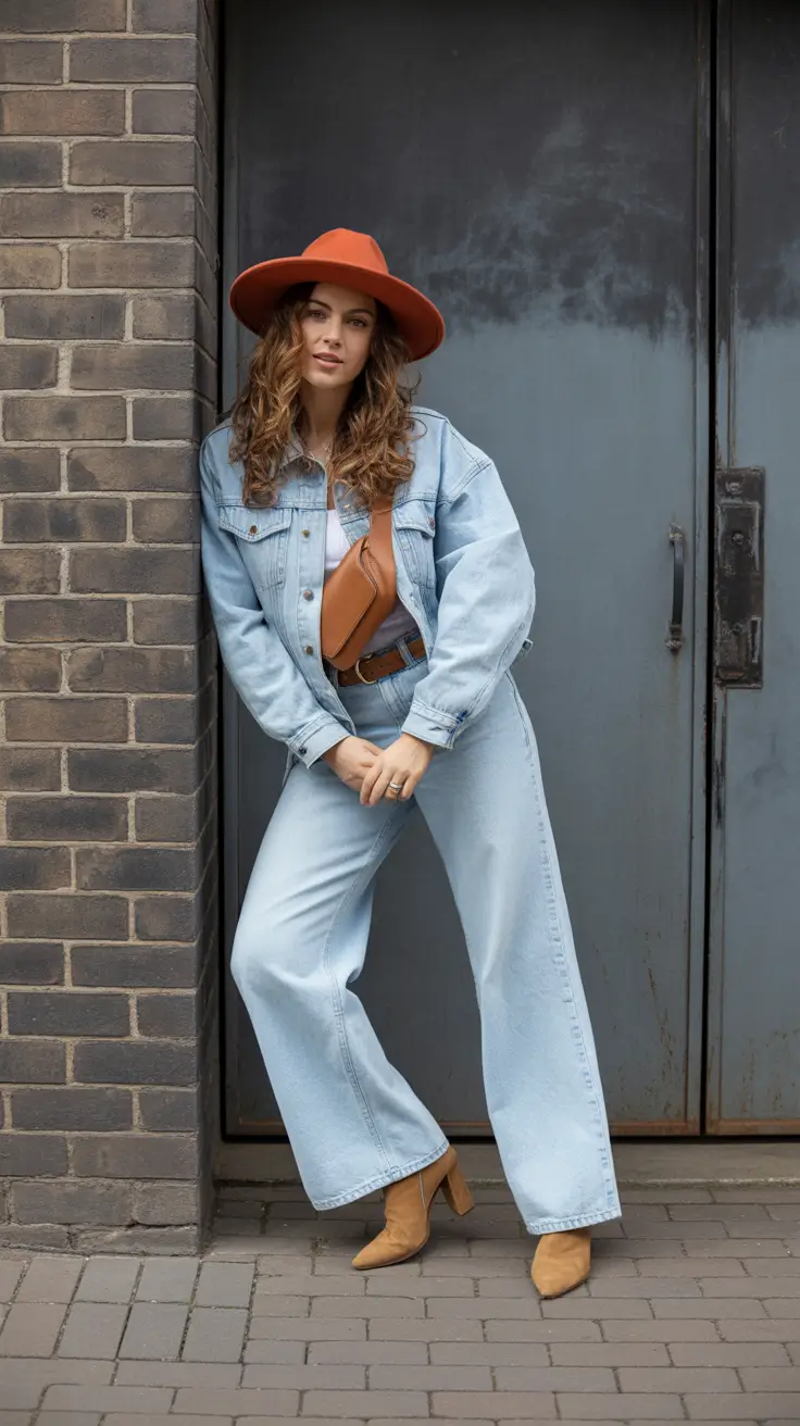early fall outfits Western Light with Euro Softness