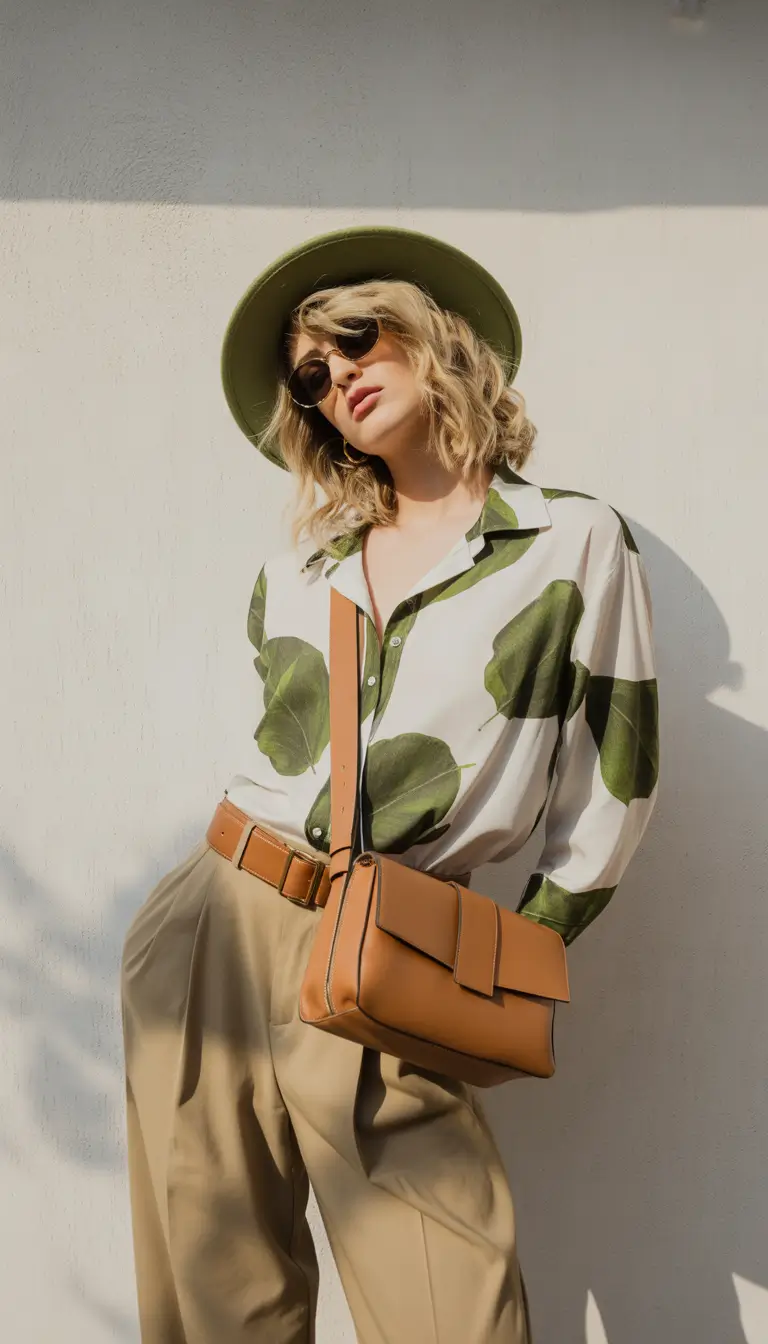 early fall outfits Botanical Brunch Energy