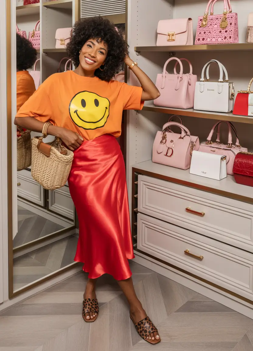 early fall outfits Playful Meets Polished: Skirt Edition