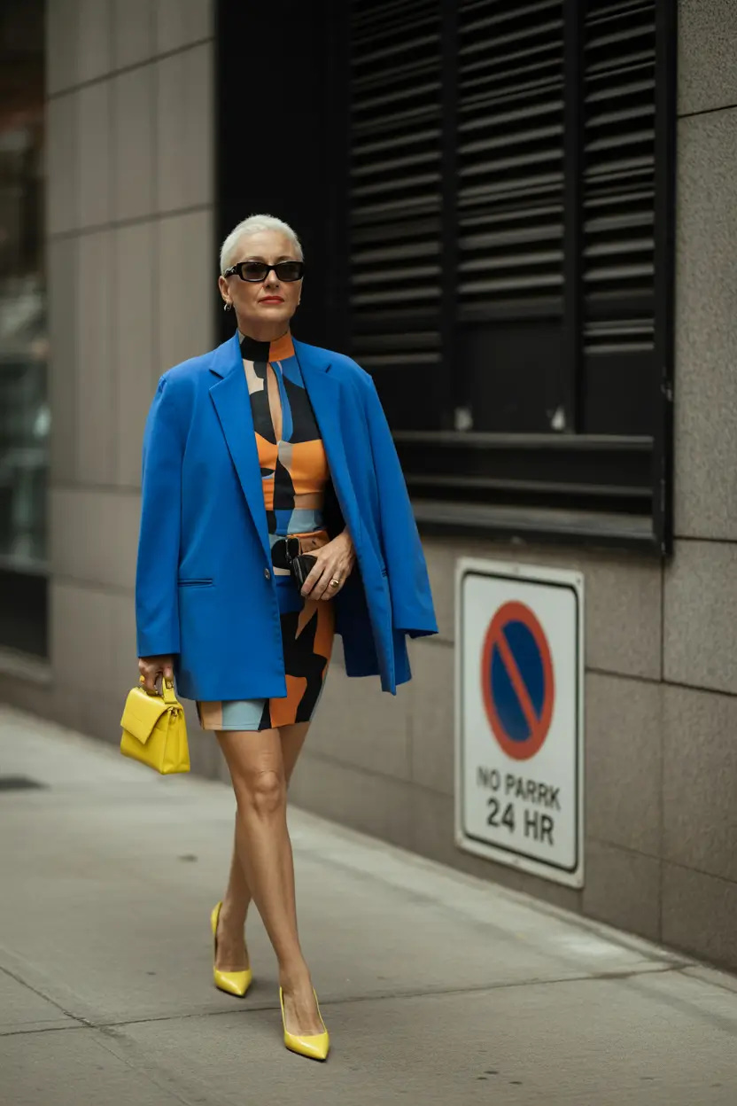 fall outfits for women over 50+Modern Geometry in Motion