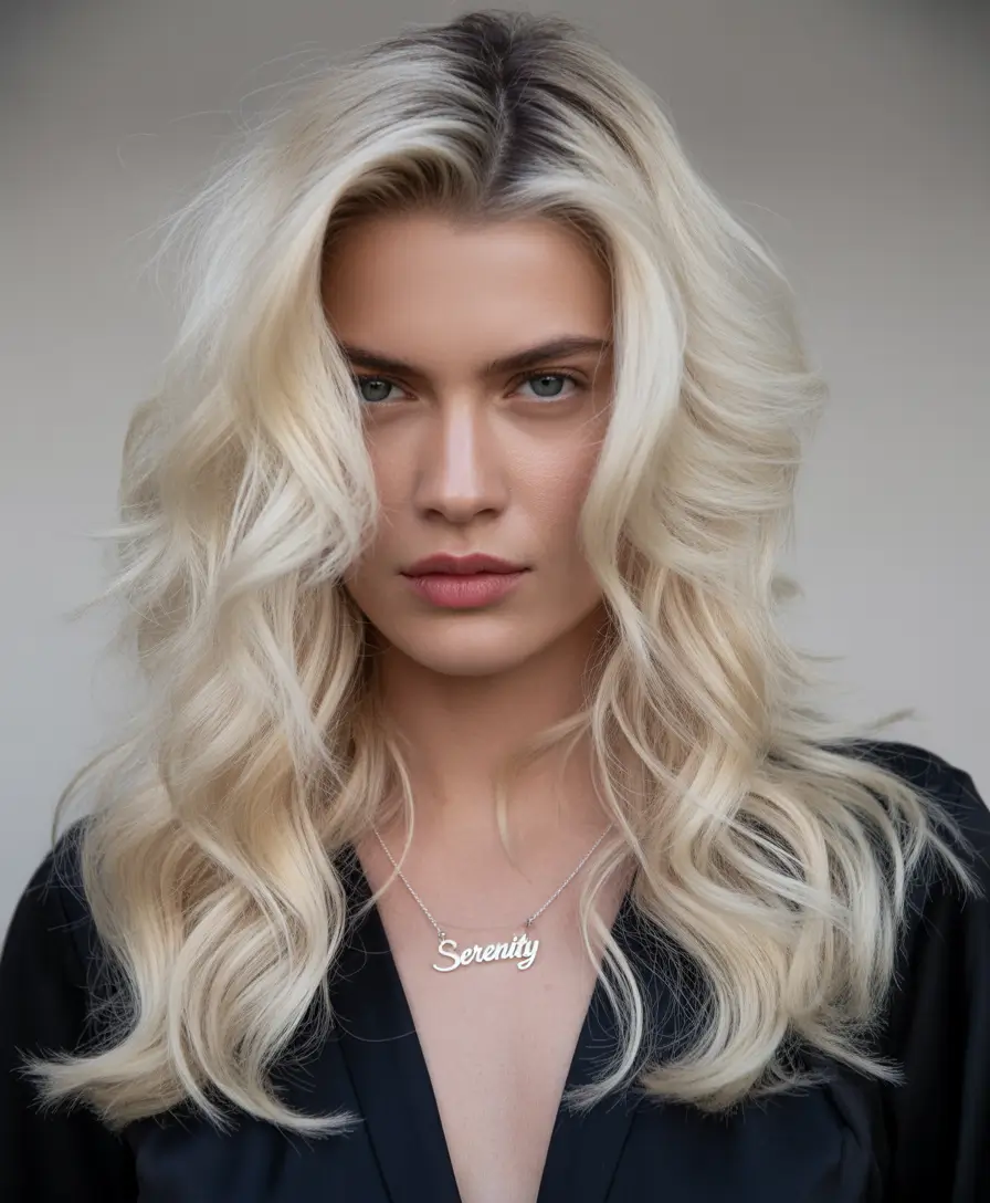 Fall haircut Velvet Blonde Drama for the Bold