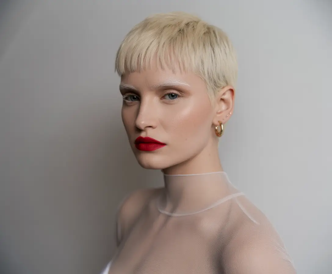 Fall haircut Micro Fringe, Maximum Edge
