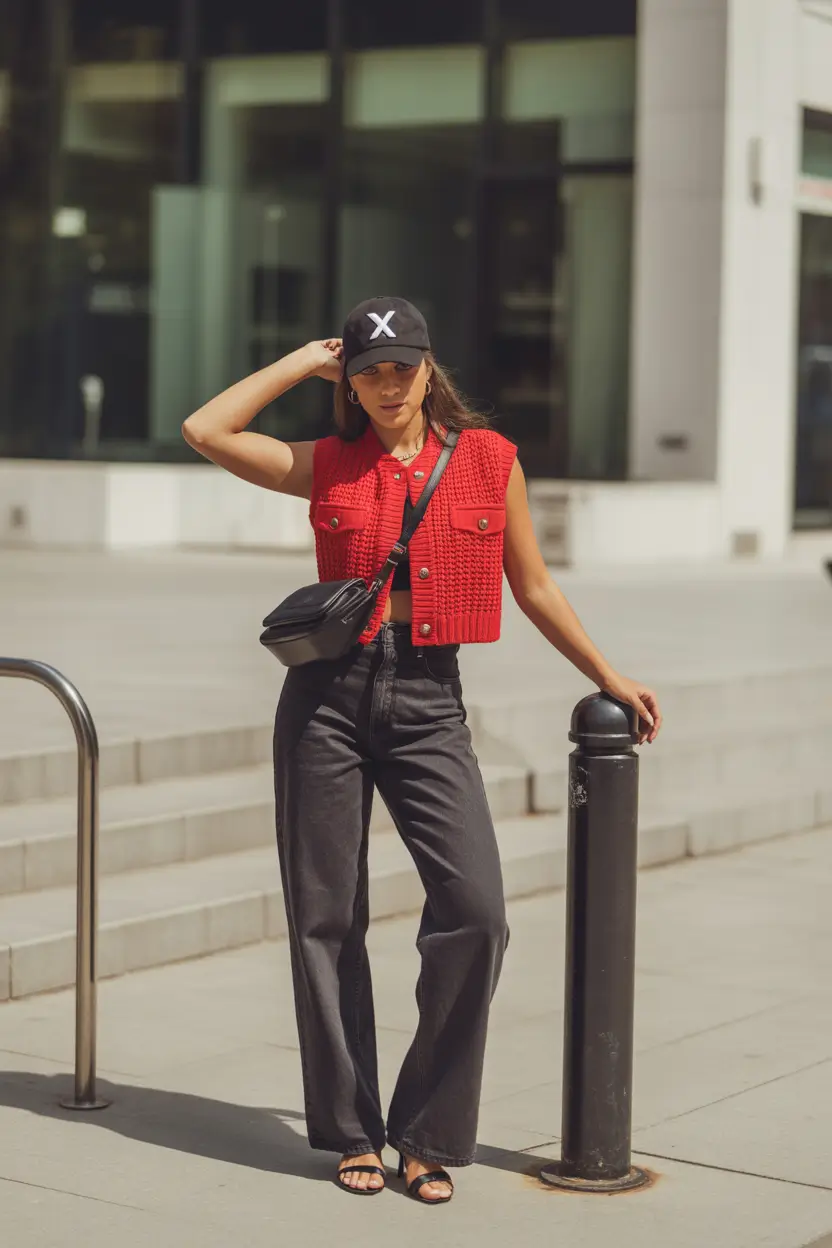 fall capsule wardrobe 2025 Retro Streetwear With a Smart Twist