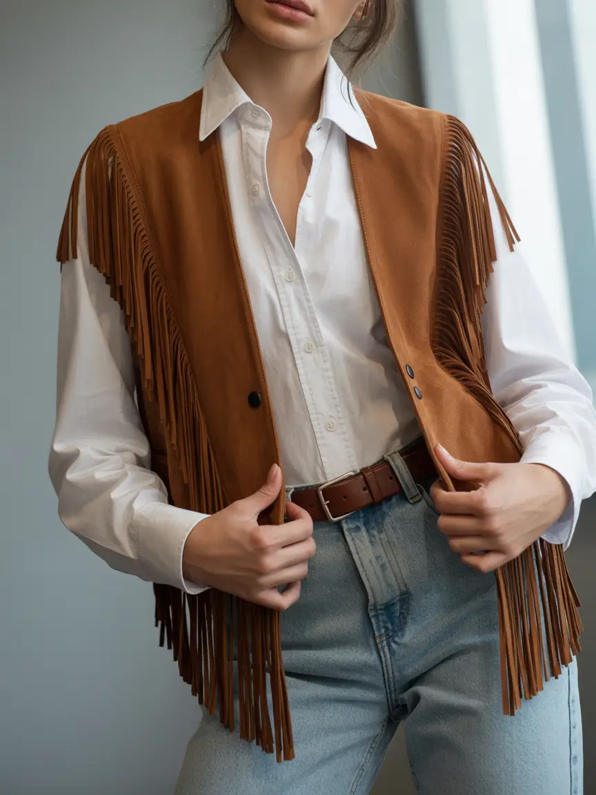 fall capsule wardrobe Western Whisper