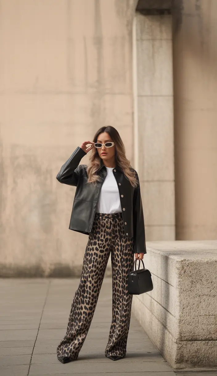 fall capsule wardrobe 2025 Wild Sophistication for Bold Autumn Days