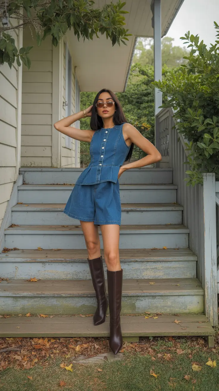 fall capsule wardrobe 2025 Denim Redux 70s-Inspired Modern Minimalism