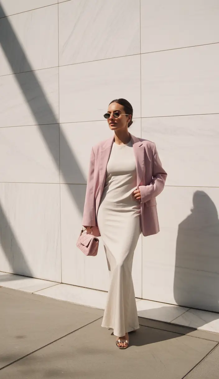fall fashion outfits Sleek & Streamlined in Pale Layers