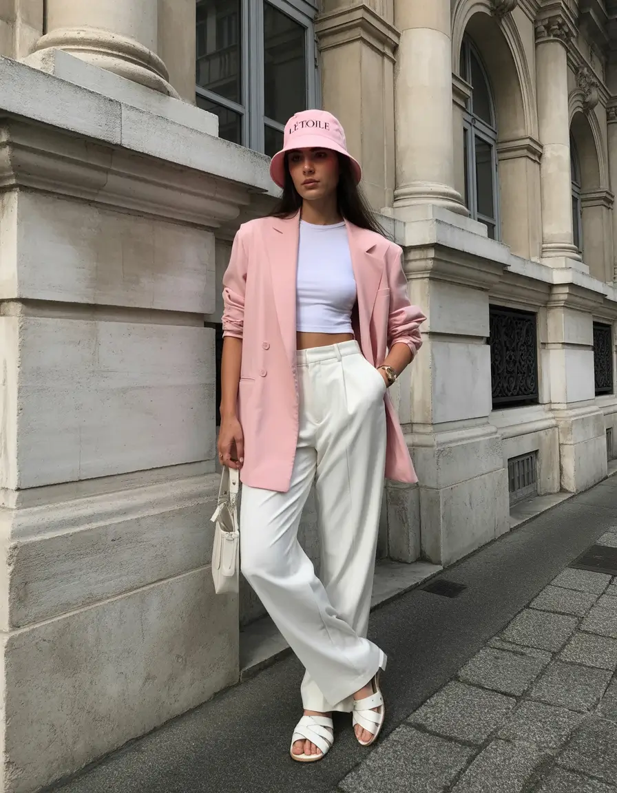 fall fashion outfits Blush Tones & City Bones