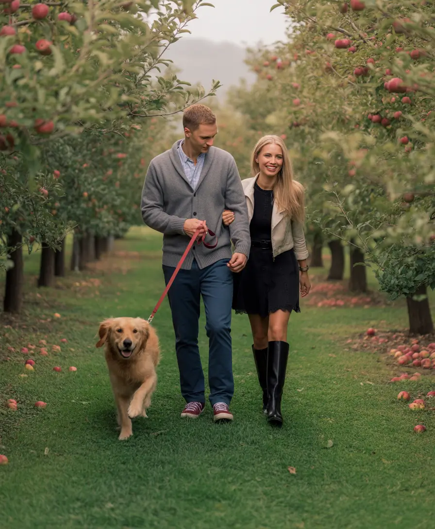 fall family pictures outfits 2025 Sleek Orchard Neutrals for Couples