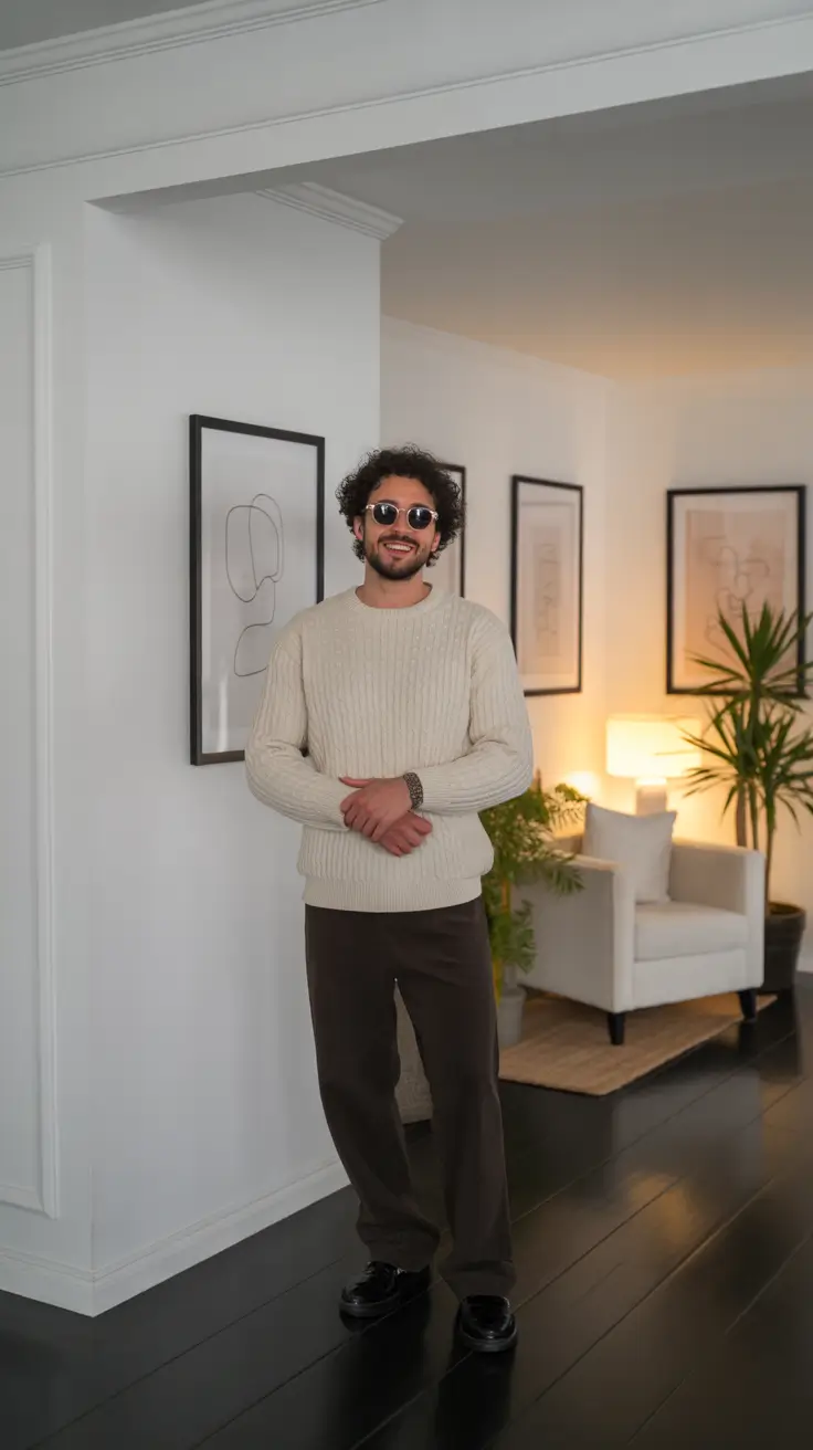 fall outfits for men Muted Neutrals, Maximum Charm