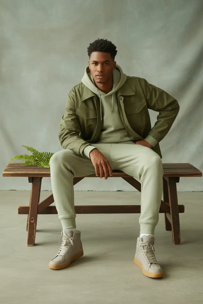 fall outfits for men Olive Athleisure That Actually Works