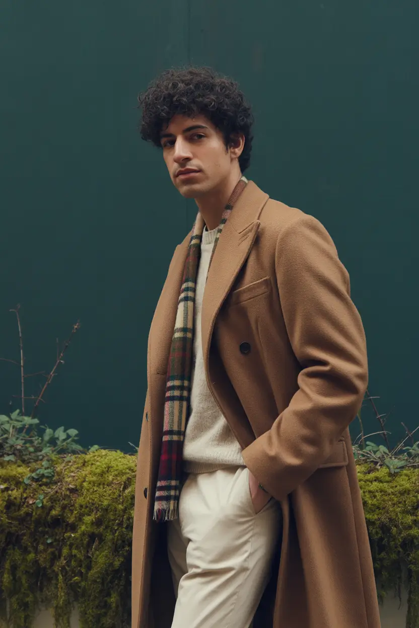fall outfits for men Classic Camel, Updated for Now