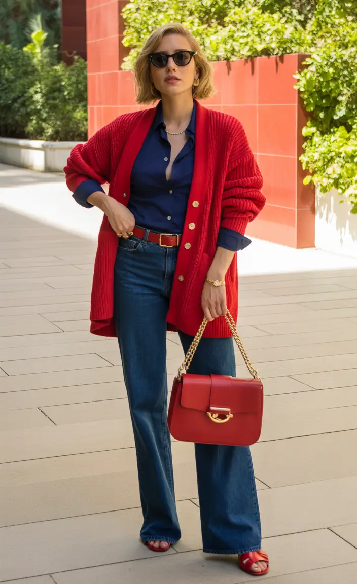 fall outfits Classic Americana with a Twist