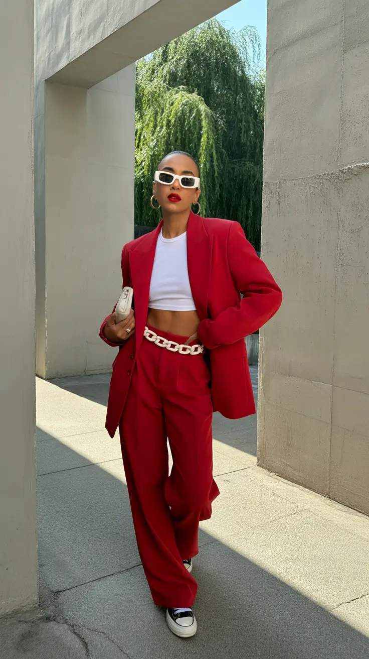 fall outfits Suit Up, Street-Style Edition