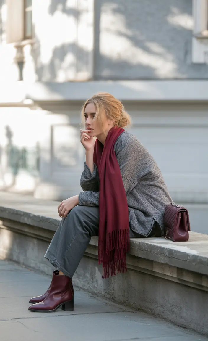 fall outfits with boots Soft Layers