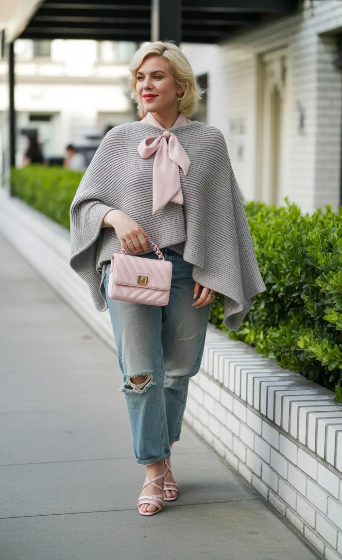 fall transition outfits 2025 Romantic Layers for City Strolls