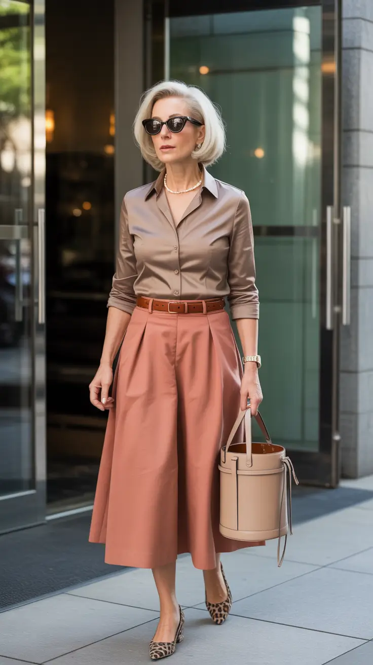 fall transition outfits 2025 Modern Vintage in Muted Tones