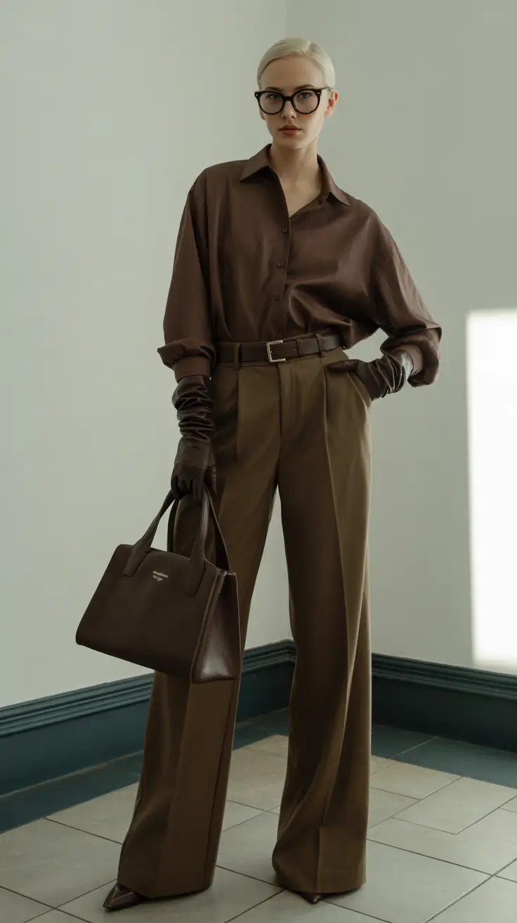 fall fashion inspo for women+Understated Luxe in Earthy Tones