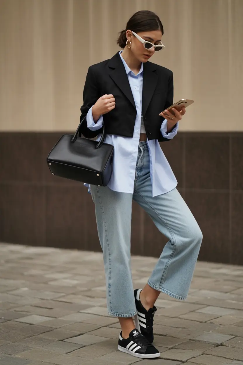 fall fashion inspo for women+Smart Layers Meet Street Style
