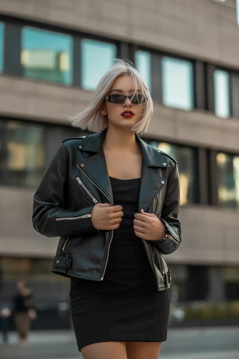 fall fashion inspo for women+Edgy Minimalism in Motion