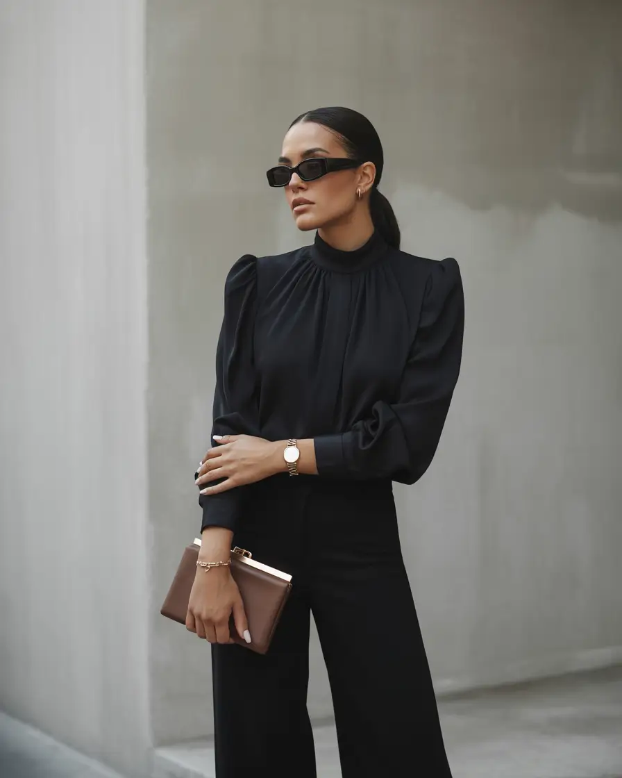 fall-outfits-for-women-over-30-Polished-in-All-Black-Elegance
