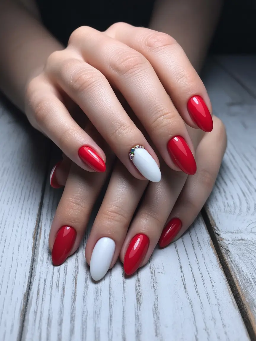 Red Summer Nails That Pop in 2025 Classic Red Meets Chic Simplicity